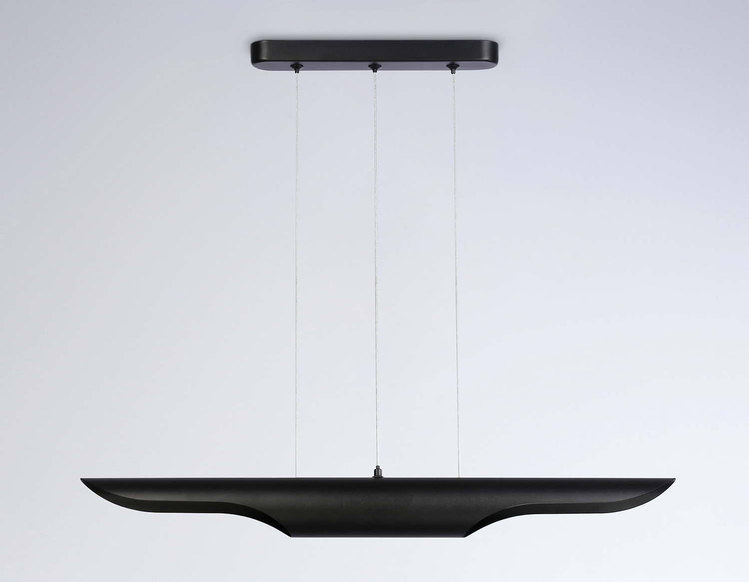 Светильник подвесной со сменной лампой E27 TN5157/2 BK черный E27/2 max 40W 600*60*1100