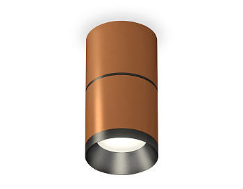 Комплект накладного светильника XS7404041 SCF/PBK кофе песок/черный полированное MR16 GU5.3 (C7404, A2071, C7404, N7031)