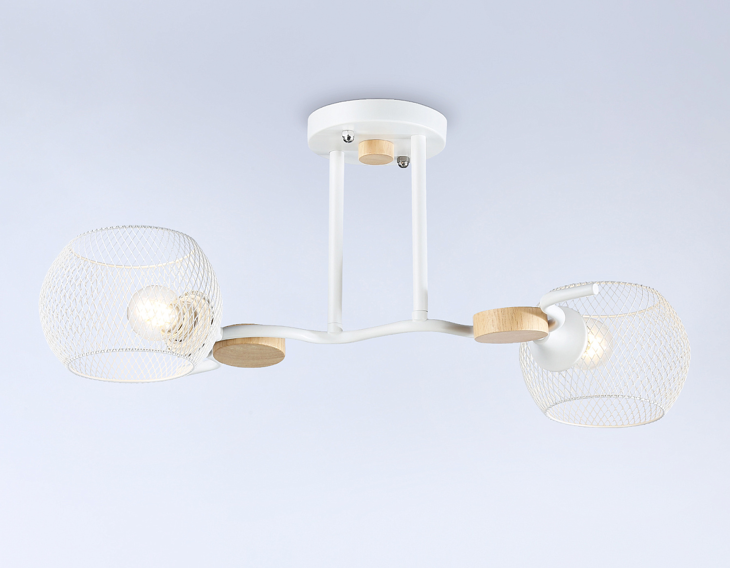 Подвесной светильник TR80161/2 WH белый E27/2 max 40W 550*360*220