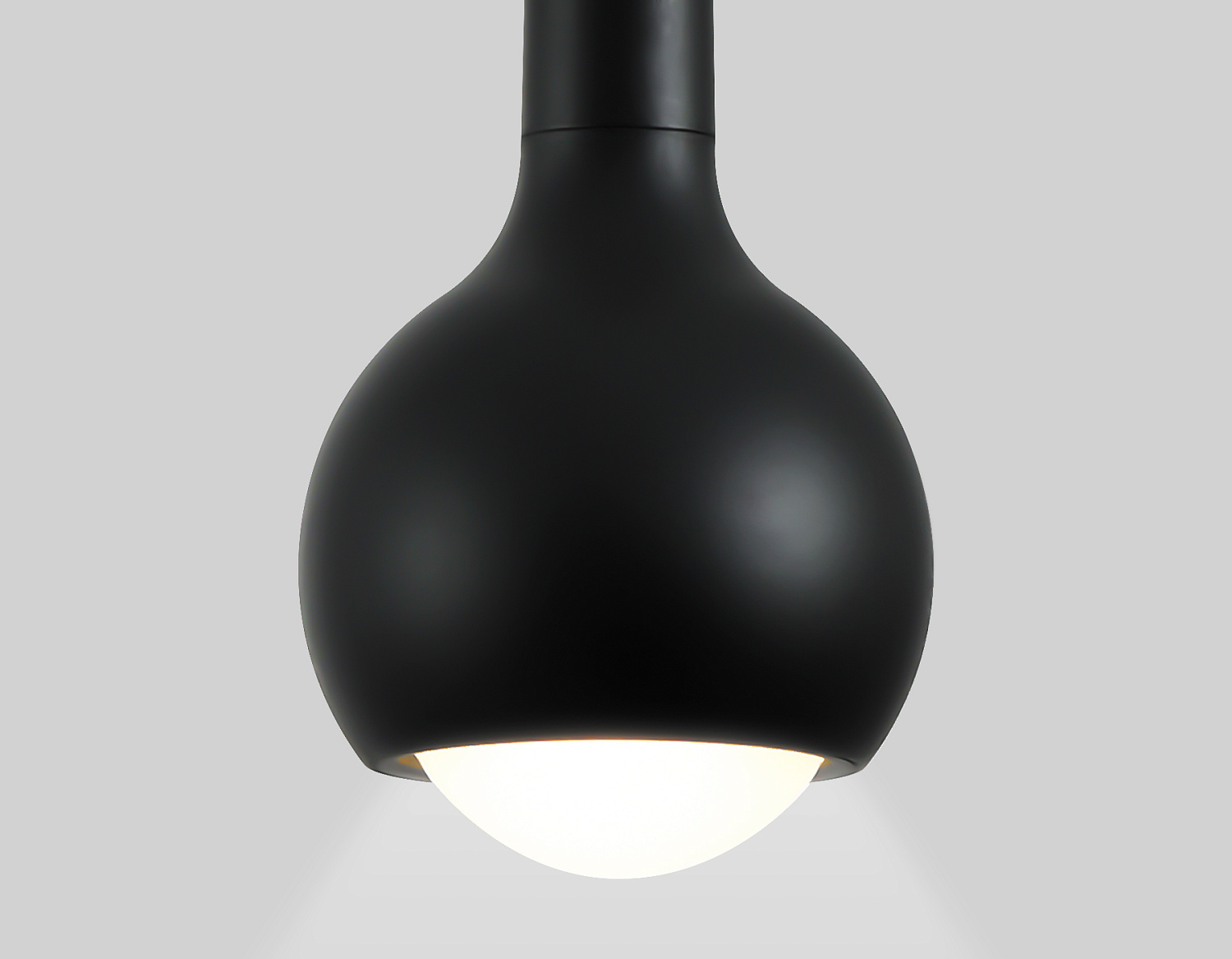 Светильник светодиодный трековый для шинопровода Magnetic Ultra Slim GV1644 BK черный IP20 9W 4200K 48V D75*1500