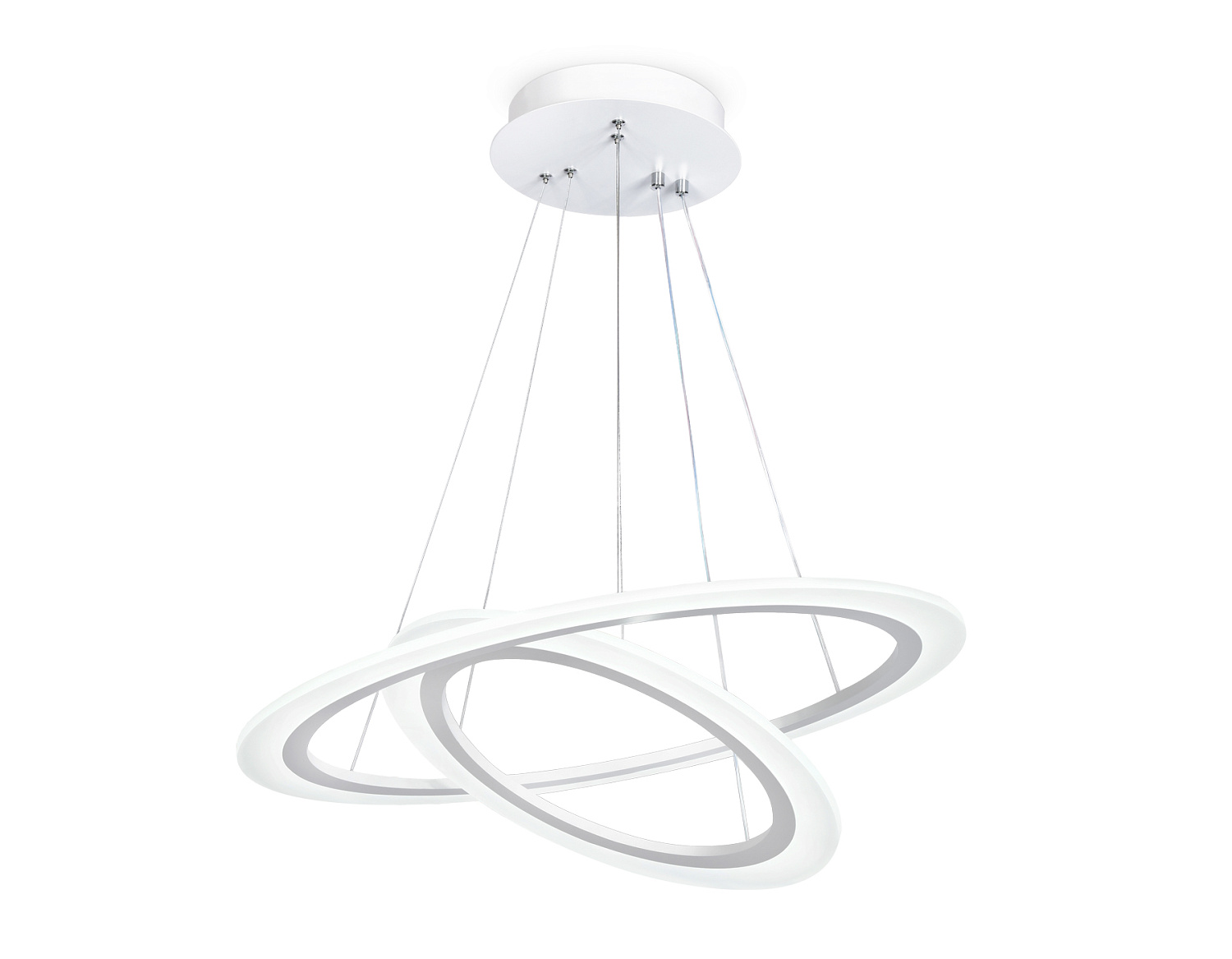 Управляемый светодиодный светильник FA4355/2 WH белый 78W 3000K/4200K/6400K D580*670 (ПДУ РАДИО 2.4G)