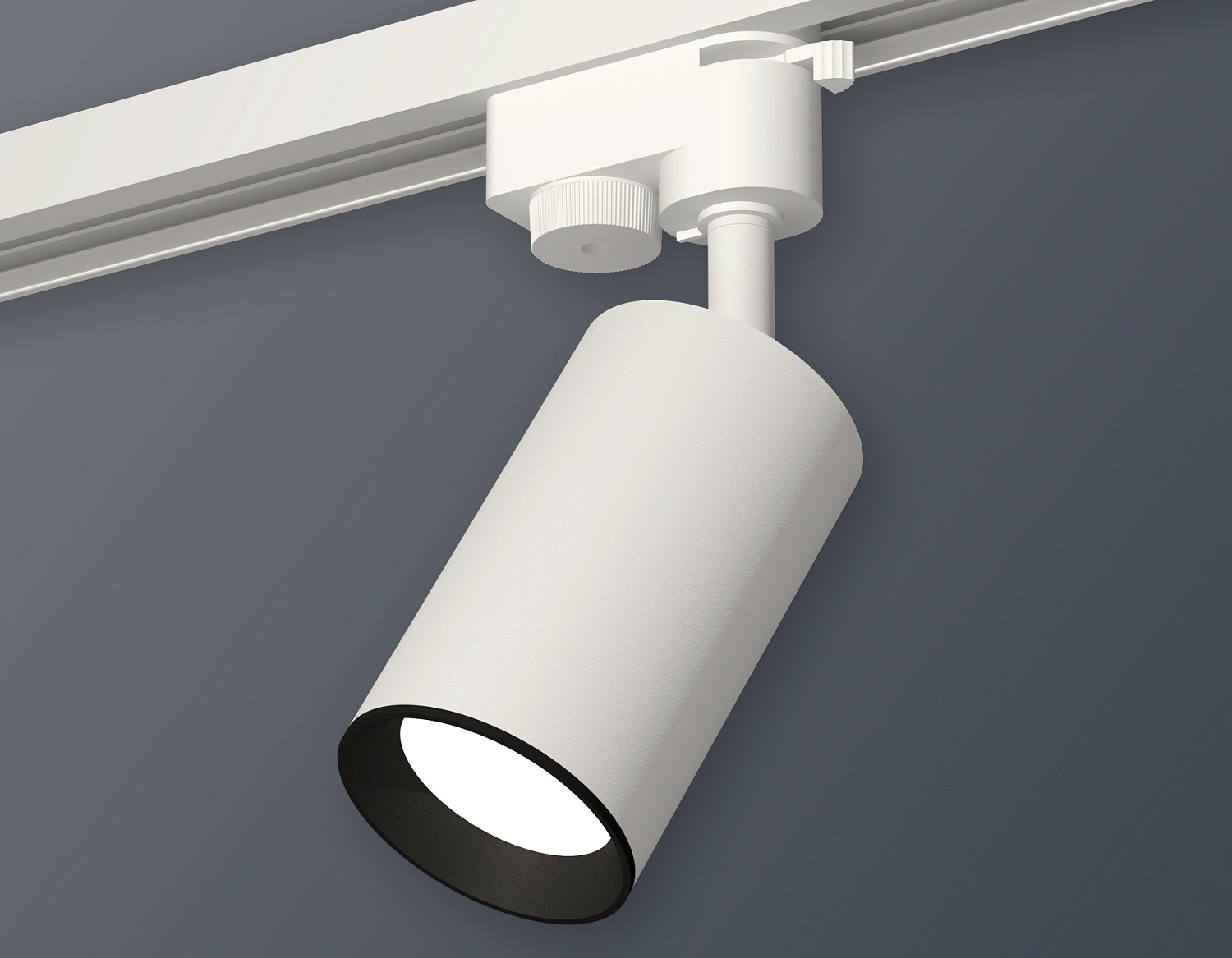 Комплект трекового однофазного светильника XT6322002 SWH/SBK белый песок/черный песок MR16 GU5.3 (A2520, C6322, N6102)