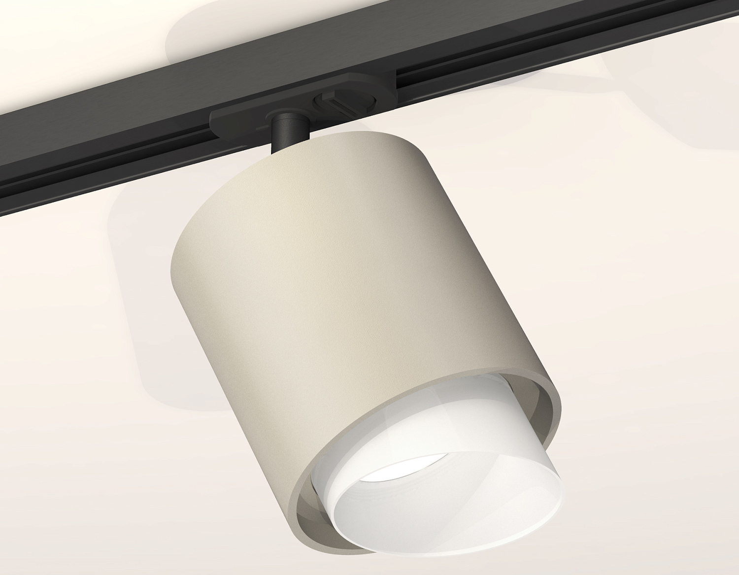 Комплект трекового светильника с акрилом XT7724001 SGR/FR/SBK серый песок/белый матовый/черный песок MR16 GU5.3 (A2537, C7724, N7175)