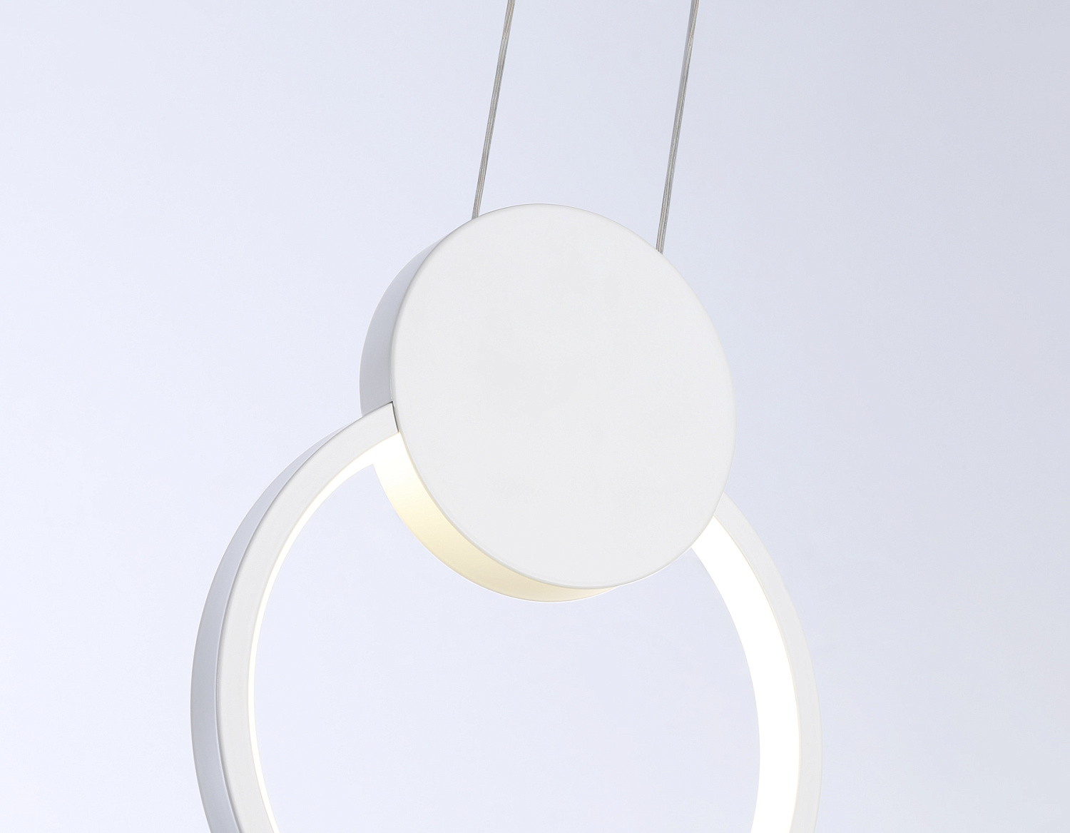 Подвесной светодиодный светильник FL5251 WH белый 9W 4200K 200*20*1200 (без ПДУ)