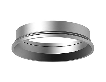 Насадка передняя для корпуса светильника с диаметром отверстия D60mm N6104 PSL серебро полированное D60*H18mm Out2mm MR16