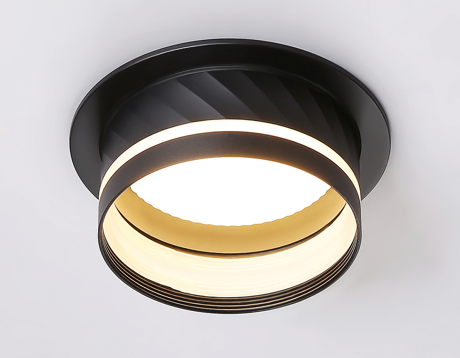 Светильник встраиваемый TN5219 BK черный GX53 D110*50