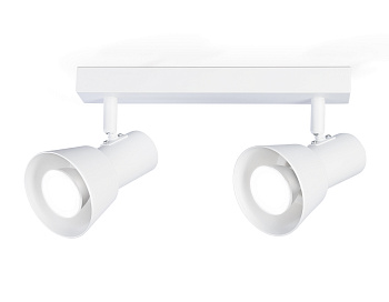 Накладной поворотный спот со сменной лампой GU10 TA13115/2 WH белый GU10/2 max 12W 350*85*150