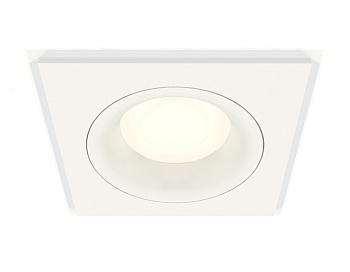 Комплект встраиваемого светильника XC7631001 SWH белый песок MR16 GU5.3 (C7631, N7010)