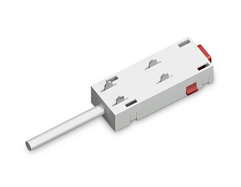 Ввод питания для шинопровода Magnetic 220V GL1101 WH белый ввод питания для шинопровода Magnetic 220V IP20 200*28.5*18