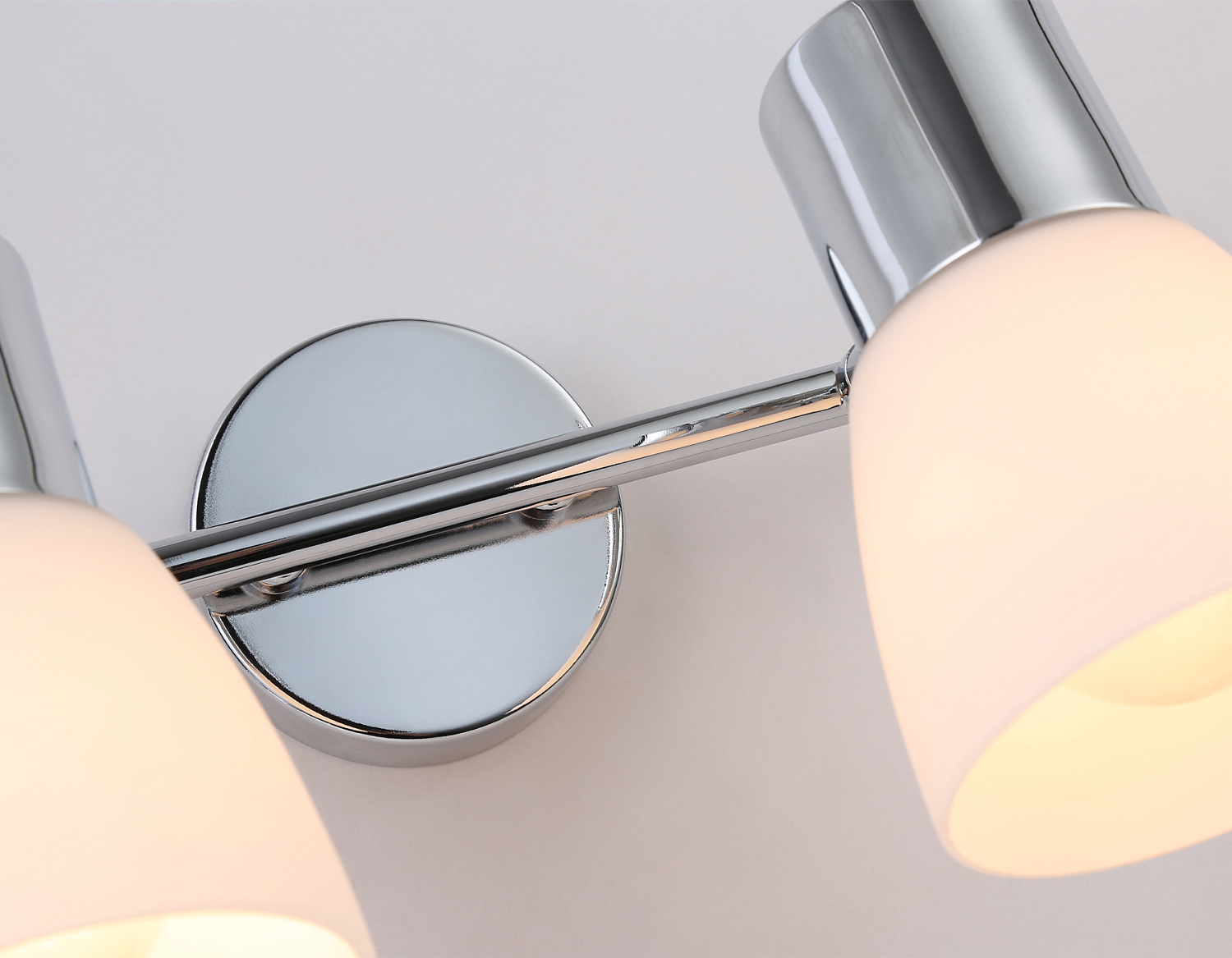 Настенно-потолочный спот TR3963/2 CH/FR хром/белый матовый E27*2 max 40W 200*105*200