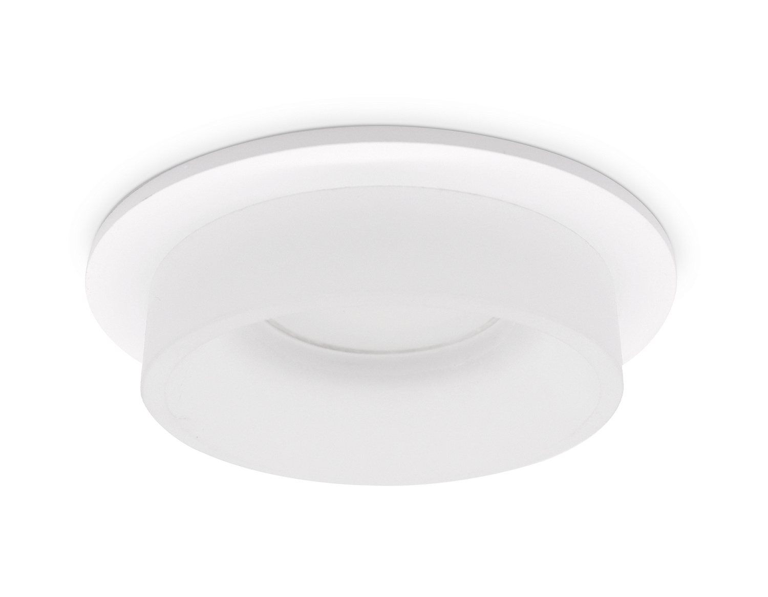 Встраиваемый точечный светильник с акрилом TN1311 SWH/FR белый песок/белый матовый GU5.3 D98*45