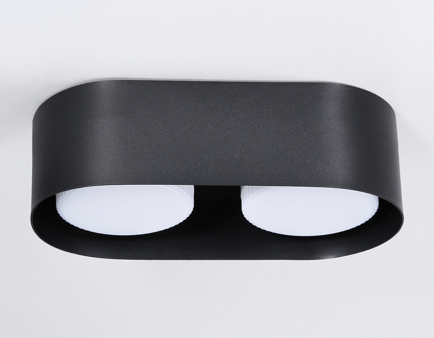 Светильник накладной со сменной лампой GX53 TN70821/2 BK черный GX53/2 max 12W 200*100*60