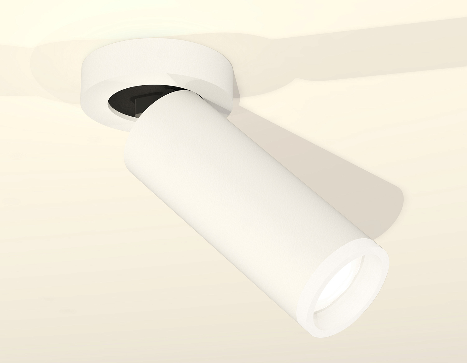 Комплект накладного поворотного светильника с акрилом XM6342220 SWH/FR белый песок/белый матовый MR16 GU5.3 (A2228, C6342, N6245)