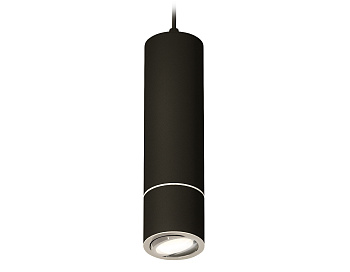 Комплект подвесного поворотного светильника XP7402040 SBK/PSL черный песок/серебро полированное MR16 GU5.3 (A2311, C7456, A2070, C7402, N7003)