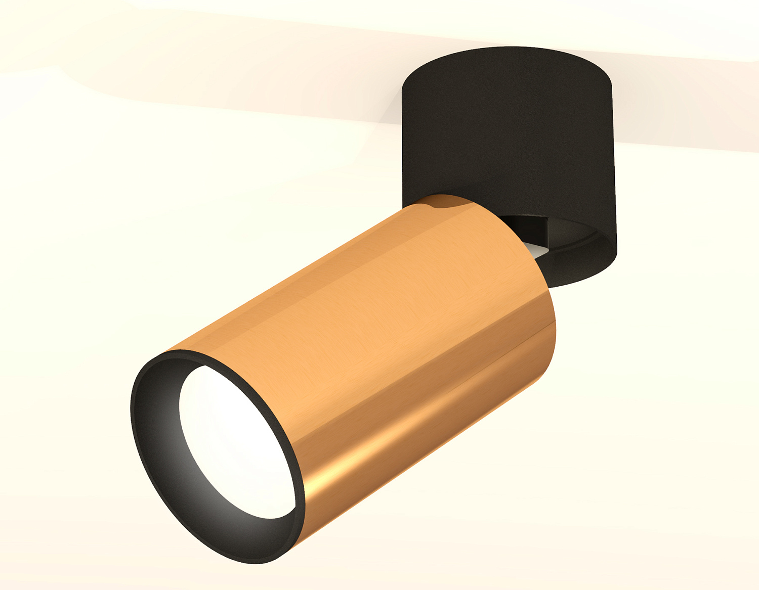 Комплект накладного поворотного светильника XM6327040 PYG/BK/SBK золото желтое полированное/черный/черный песок (A2221, C6327, N6102)
