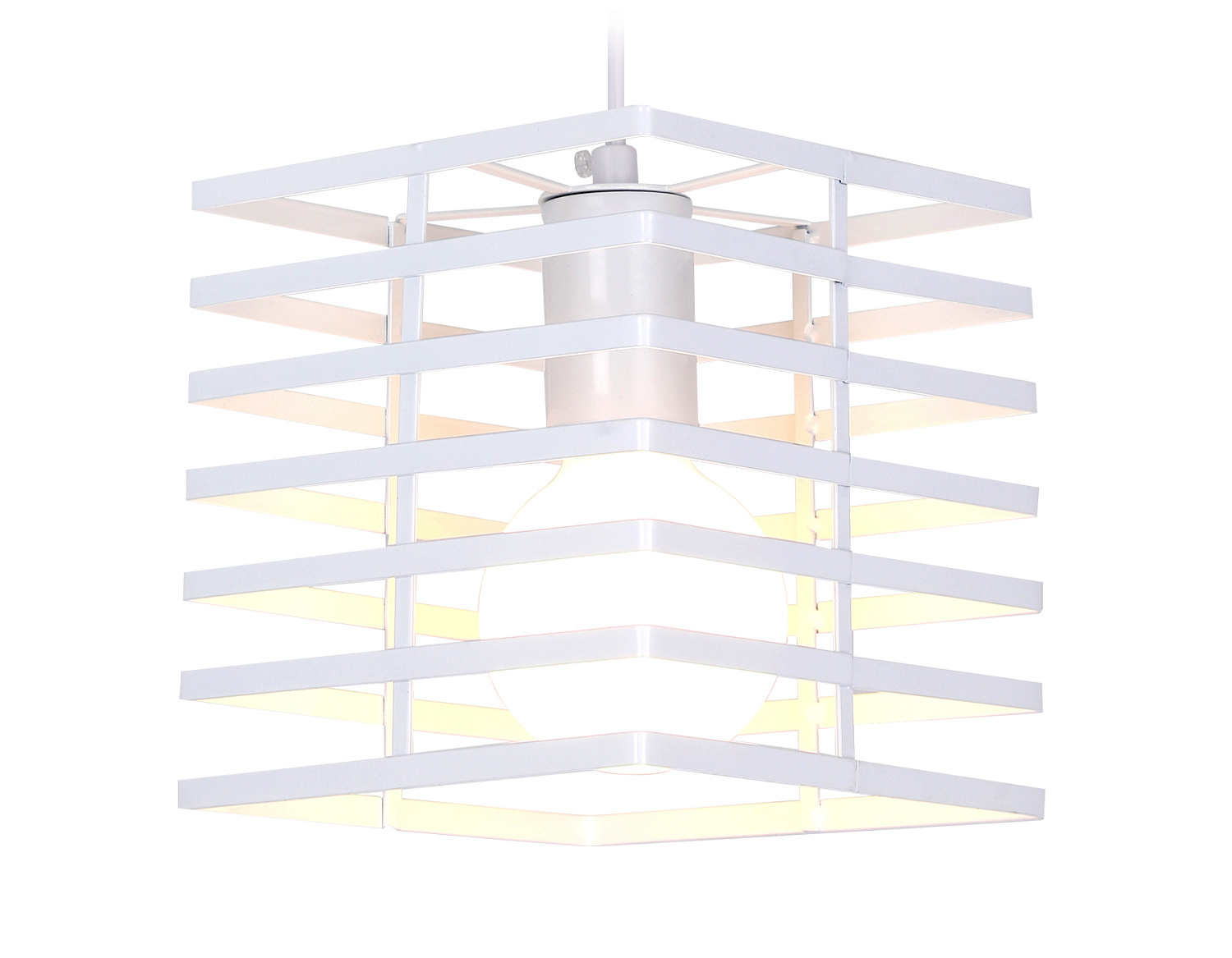 Подвесной светильник в стиле лофт TR8410 WH белый E27 max 60W 160*160*950