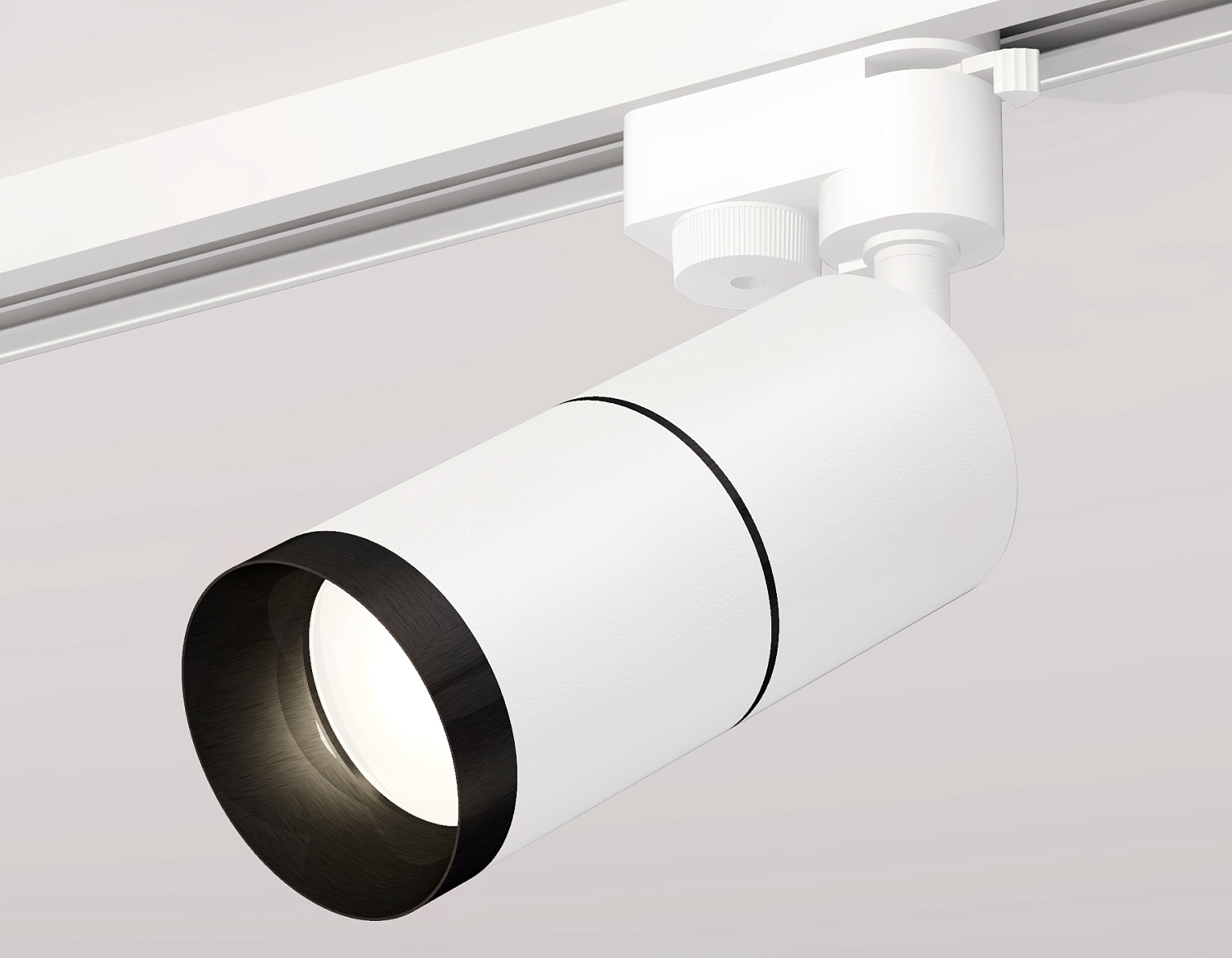 Комплект трекового однофазного светильника XT6301011 SWH/PBK белый песок/черный полированный MR16 GU5.3 (A2520, C6301, A2061, C6301, N6131)