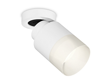 Комплект накладного поворотного светильника с акрилом XM8110002 SWH/FR белый песок/белый матовый GX53 (A2228, A2105, C8110, N8402)