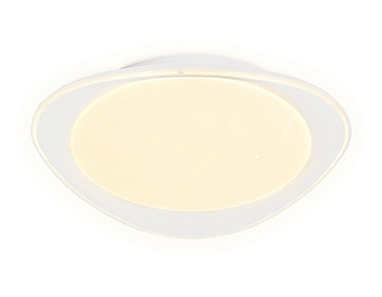 Потолочный светодиодный светильник с пультом FF44 WH белый 48W 450*460*70 (ПДУ ИК)