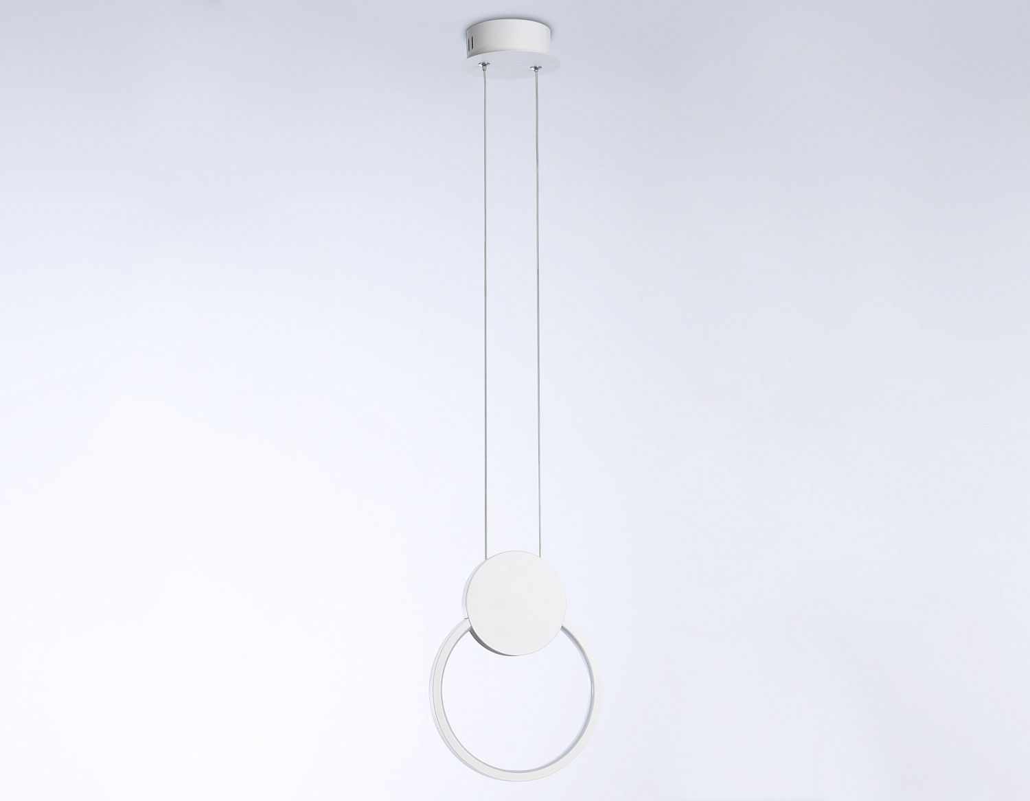 Подвесной светодиодный светильник FL5251 WH белый 9W 4200K 200*20*1200 (без ПДУ)