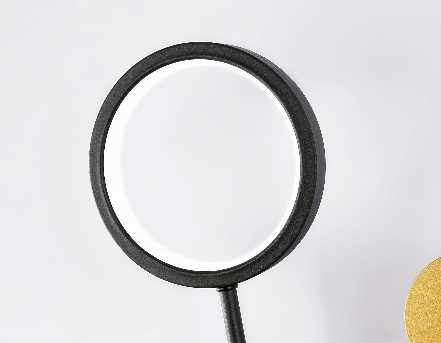 Настенный светодиодный светильник со сменной лампой FL51602/3 BK/GD черный/золото 11W 4200K+GU10 424*275*100