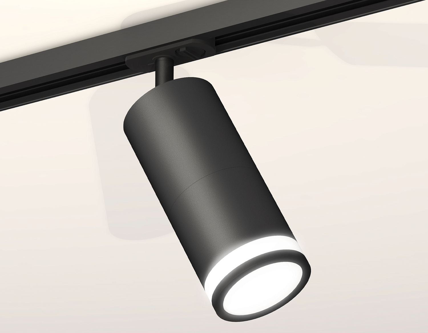 Комплект трекового светильника с акрилом XT7402110 SBK/FR черный песок/белый матовый MR16 GU5.3 (A2537, C7422, A2011, C7402, N7121)