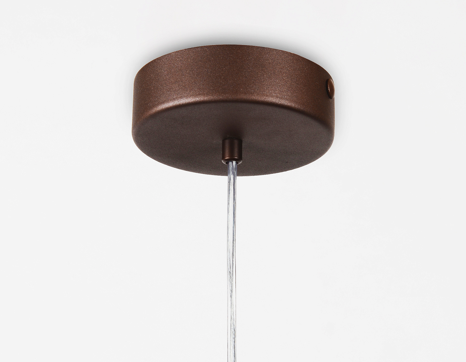 Подвесной светильник с хрусталем TR5043 CF/TI кофе/янтарь E14/1 max 40W 180*180*760