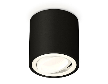 Комплект накладного поворотного светильника XS7532001 SBK/SWH черный песок/белый песок MR16 GU5.3 (C7532, N7001)