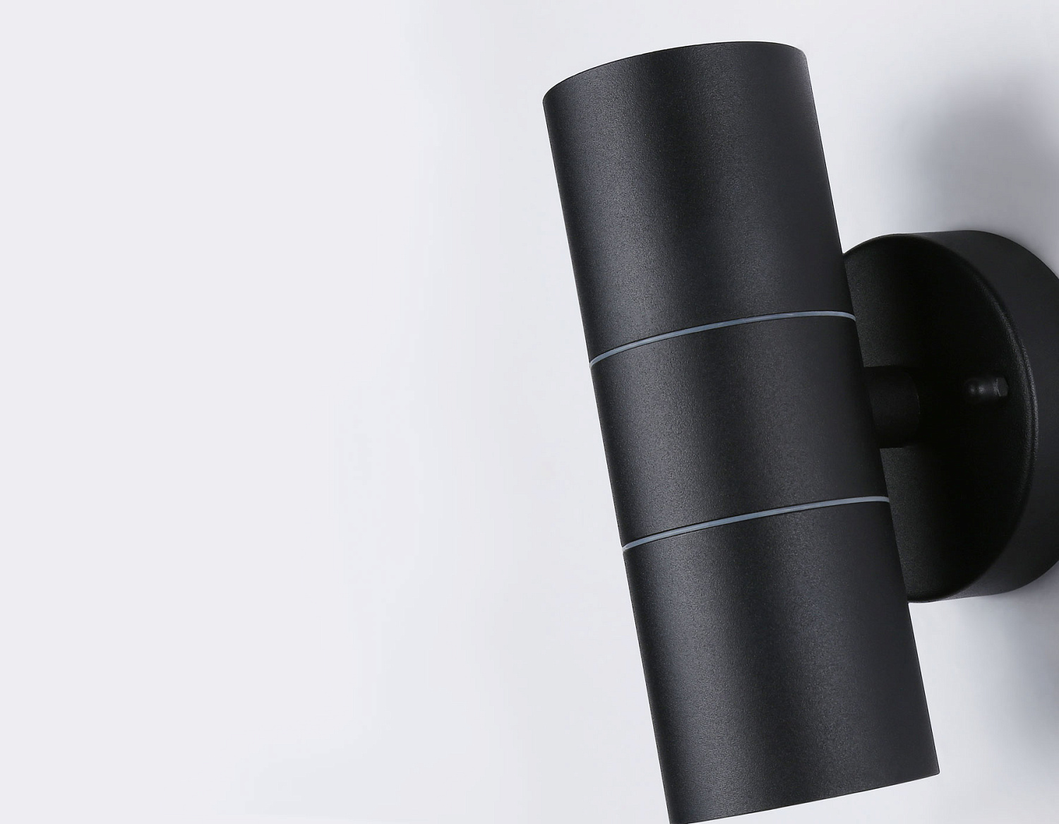 Уличный настенный архитектурный светильник ST3707/2 BK черный IP54 GU10/2 max 35W 160*60*95