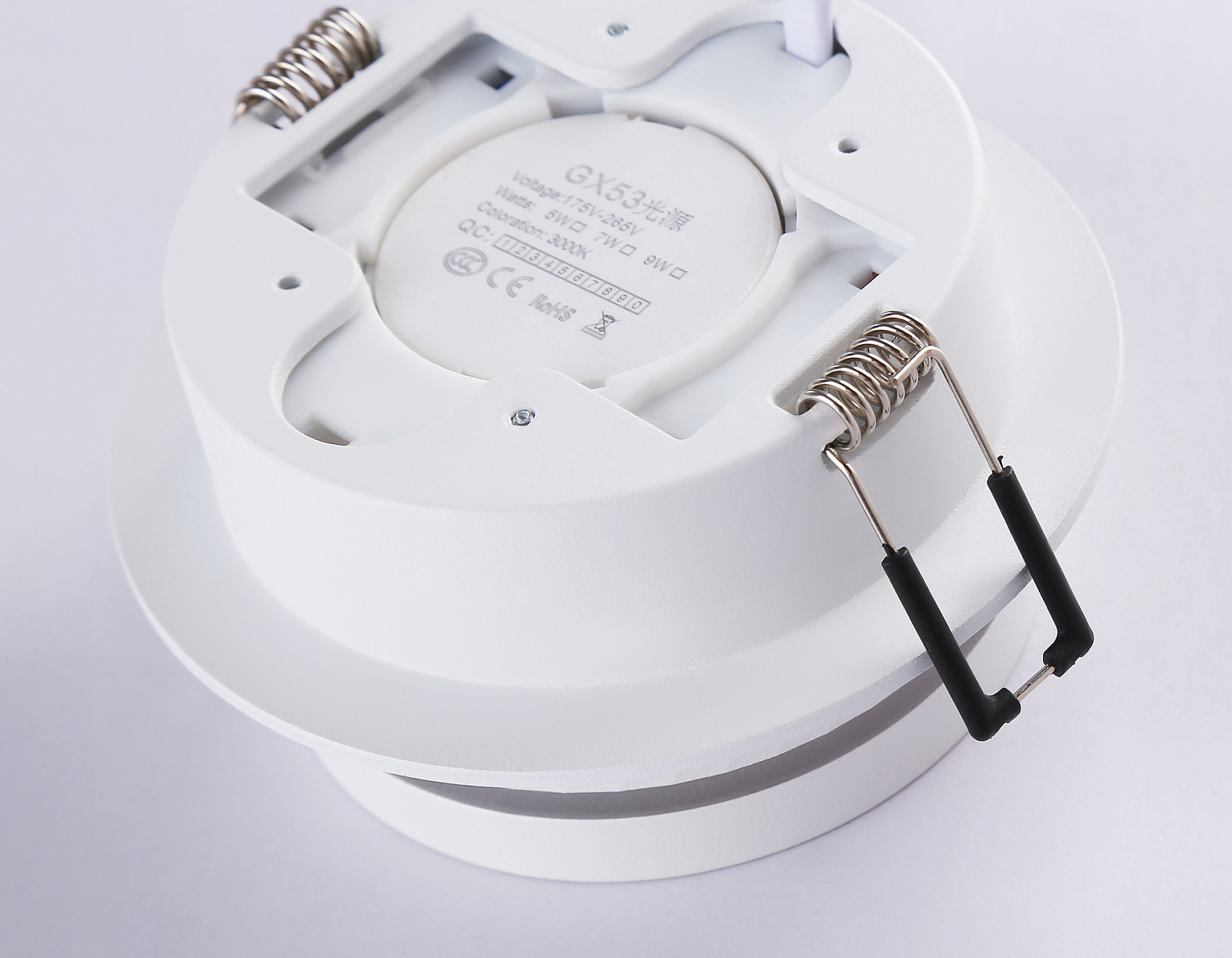 Светильник встраиваемый TN5218 WH белый GX53 D110*50