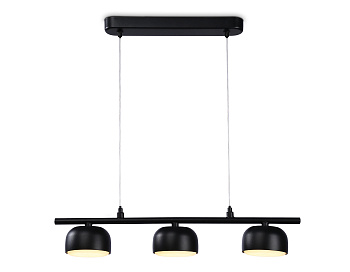 Светильник подвесной со сменной лампой GX53 TN71034/3 BK черный GX53/3 max 12W 440*80*1100