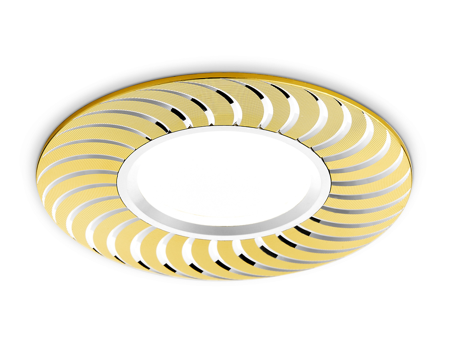 Круглый встраиваемый точечный светильник MR16 A720 G/AL золото/алюминий