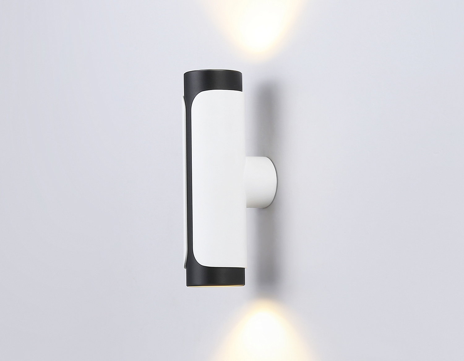 Настенный светильник со сменной лампой GU10 TN51614/2 WH/BK белый/черный GU10/2 D58*195*82