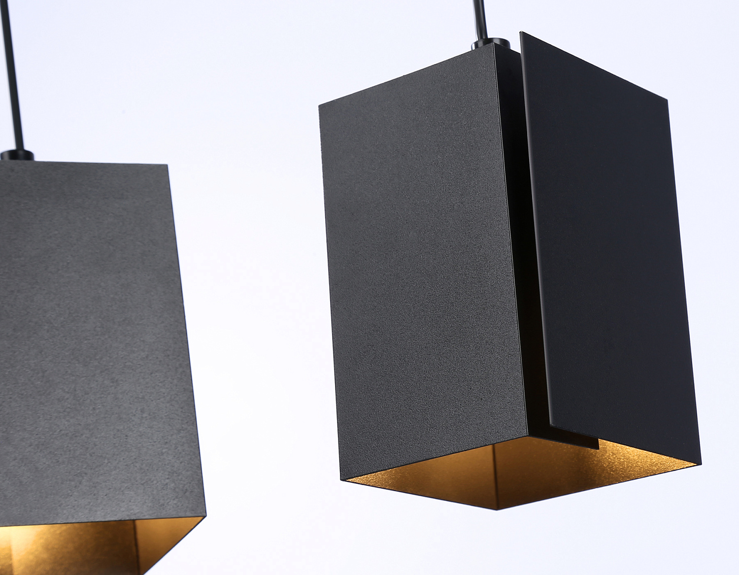 Светильник подвесной со сменной лампой G9 TN5133/2 BK черный E27/2 max 40W 260*80*1150