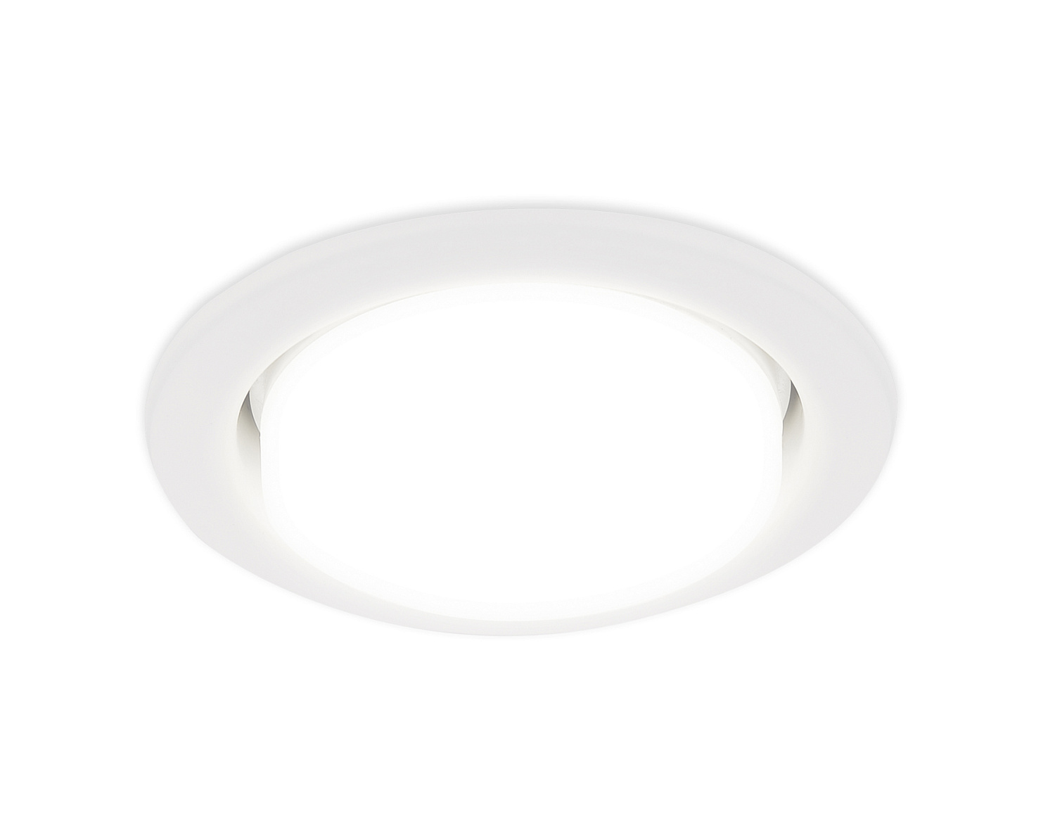 Встраиваемый точечный светильник GX53 G101 W белый GX53