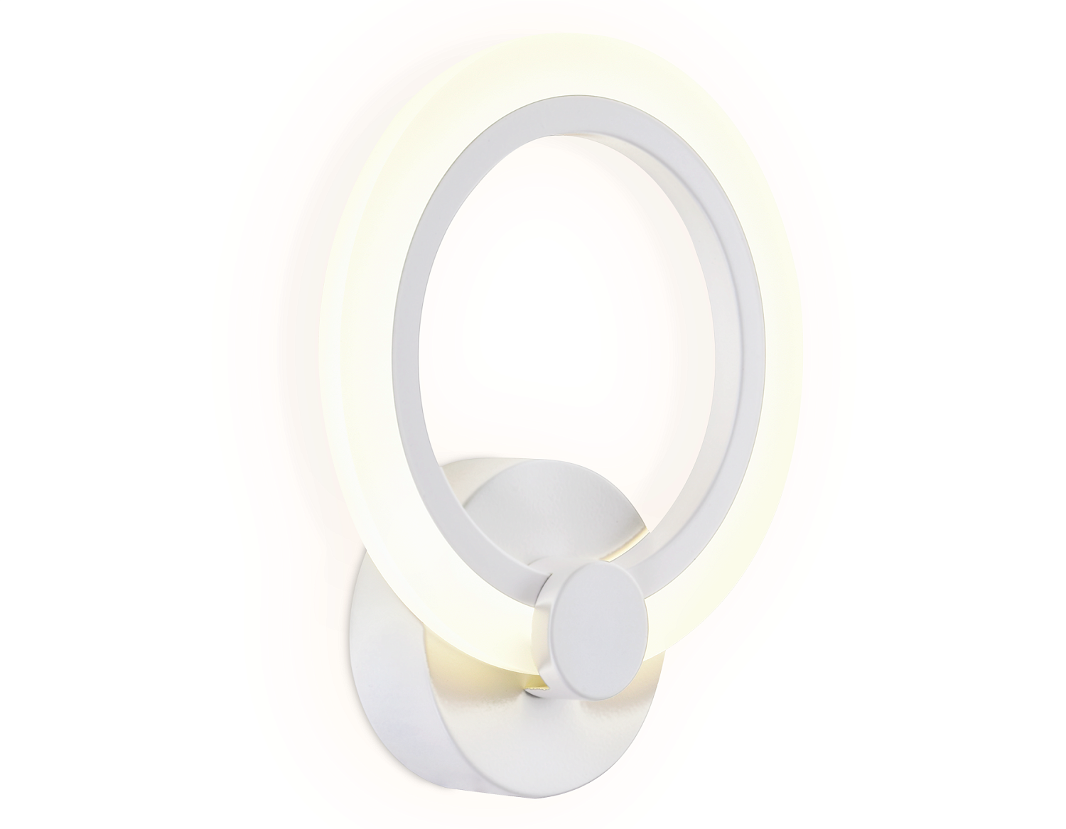 Настенный светодиодный светильник FA529 WH белый 6400K/3000K/4200K 12W 230*190*60