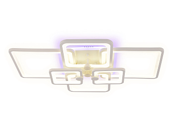 Потолочный светодиодный светильник с пультом FA5306/4+2 WH белый 176W 800*550*140 (ПДУ РАДИО 2.4G)