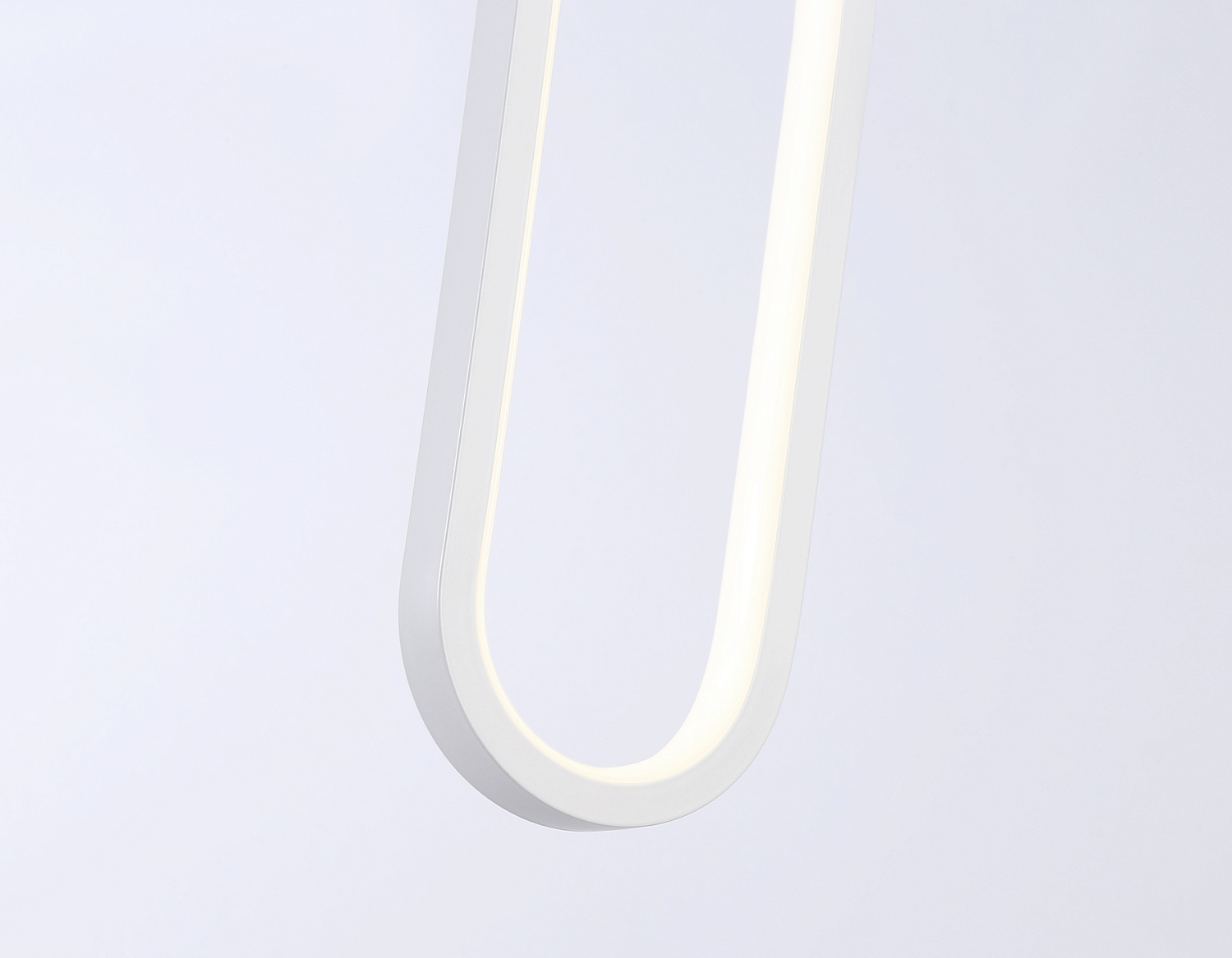 Подвесной светодиодный светильник FL5260 WH белый 12W 4200K 100*20*1200 (без ПДУ)