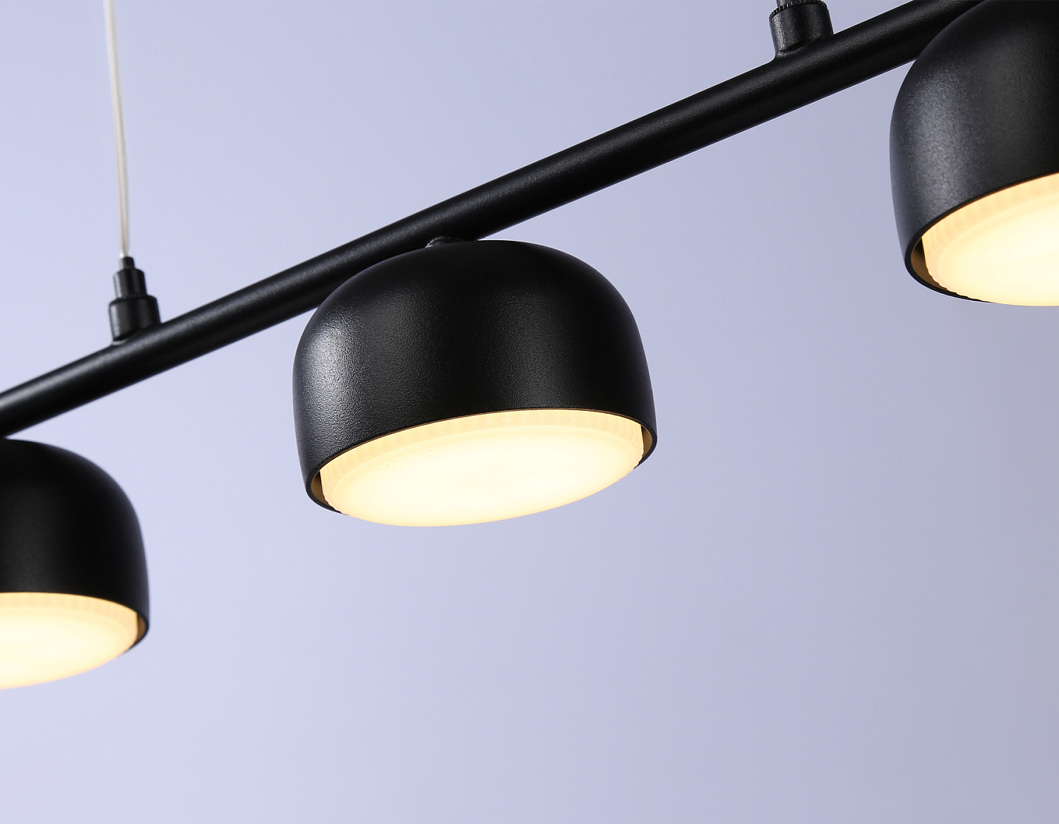 Светильник подвесной со сменной лампой GX53 TN71034/3 BK черный GX53/3 max 12W 440*80*1100