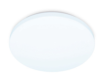 Потолочный светодиодный светильник FZ1009 WH белый 21W 6400K D320*55 (Без ПДУ)