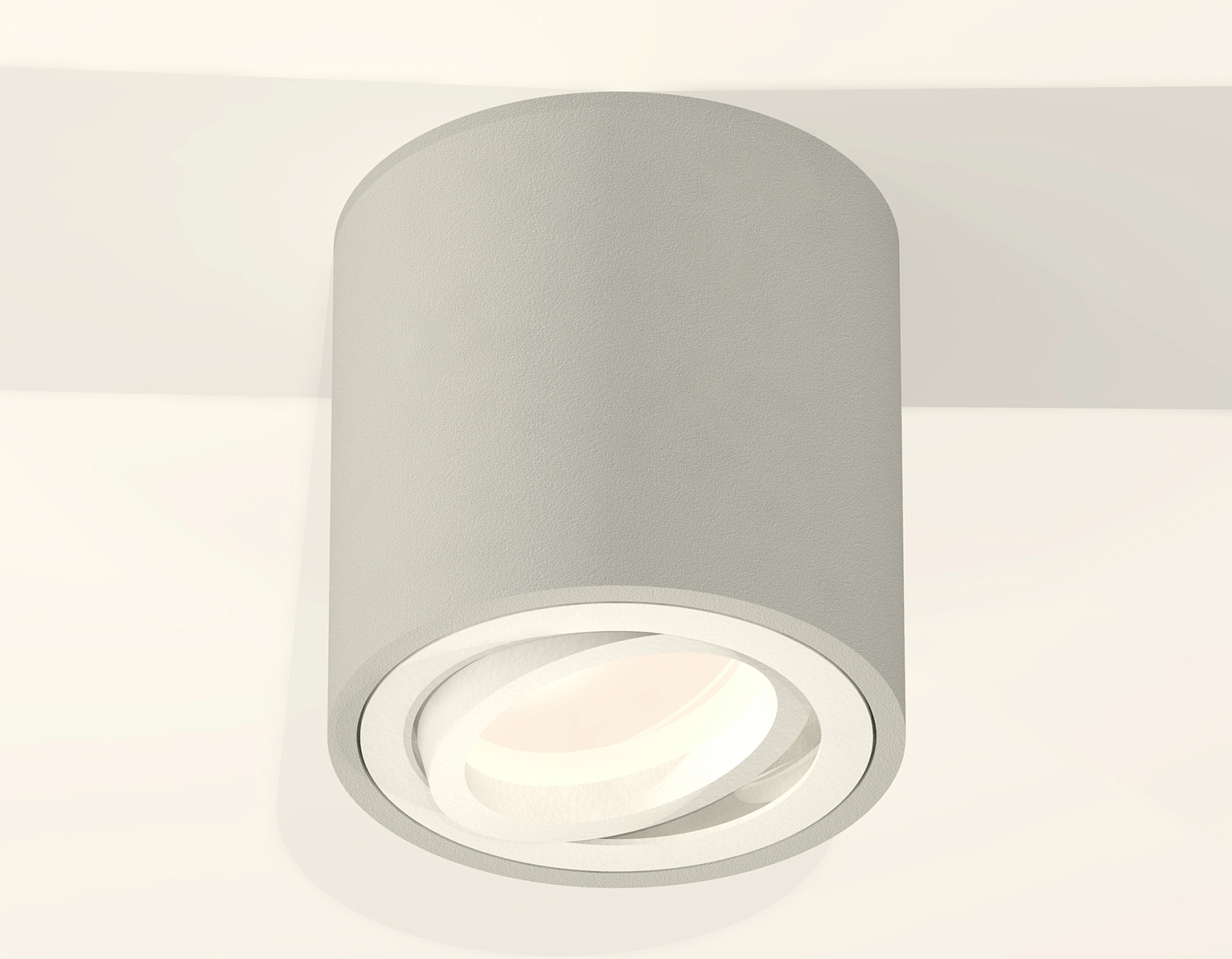 Комплект накладного поворотного светильника XS7533001 SGR/SWH серый песок/белый песок MR16 GU5.3 (C7533, N7001)