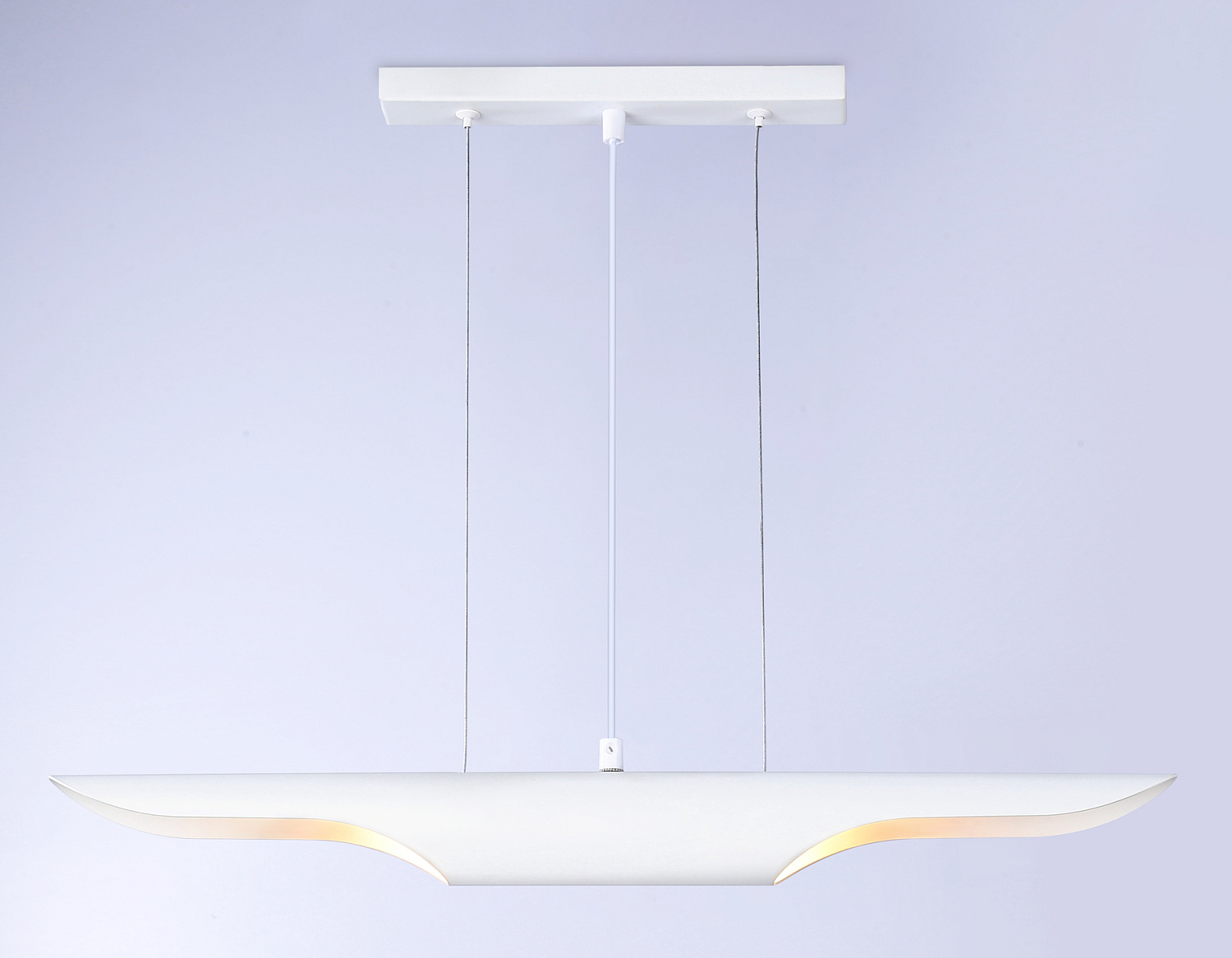 Светильник подвесной со сменной лампой E27 TN5155/2 WH белый E27/2 max 40W 600*60*1100