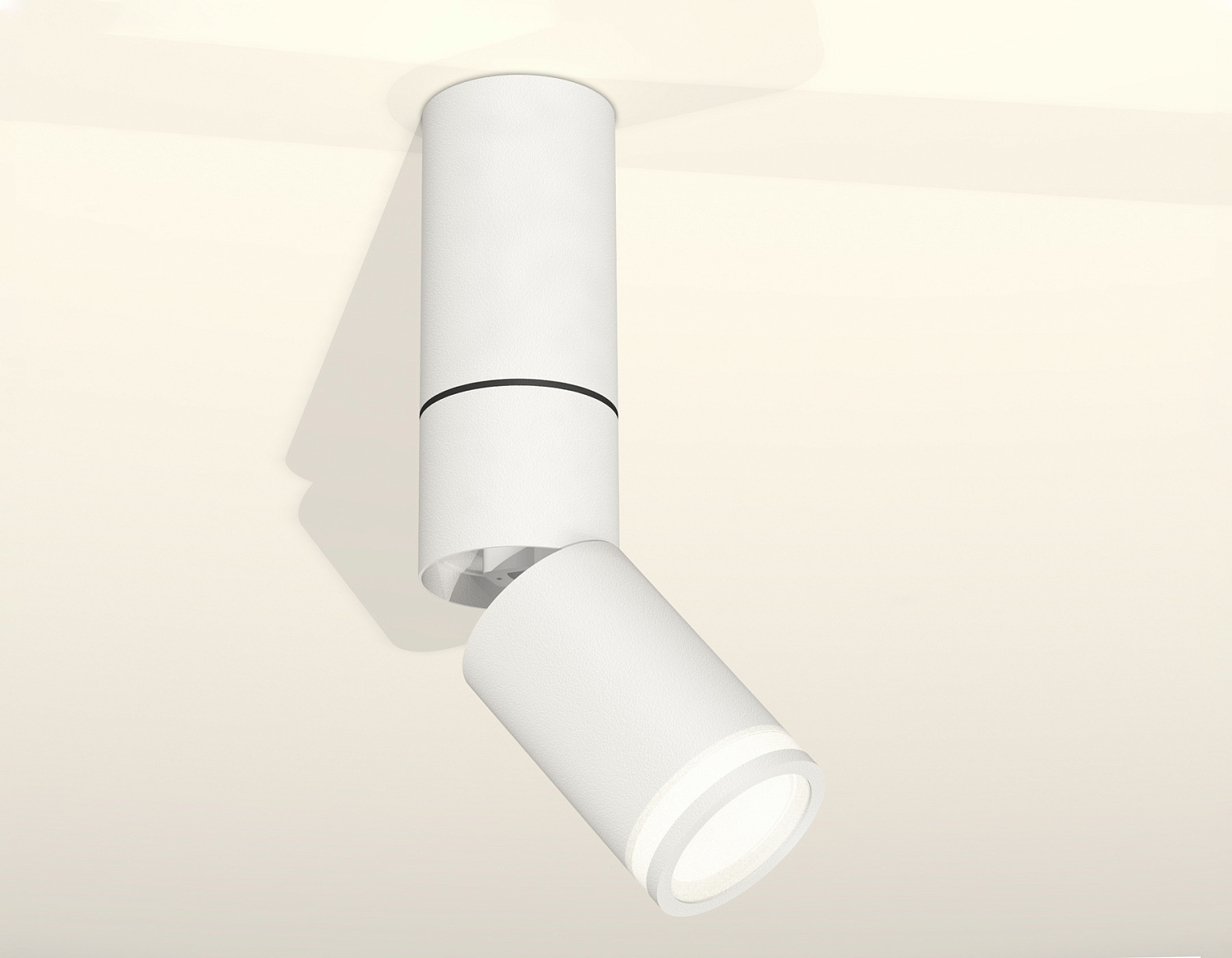 Комплект накладного поворотного светильника с акрилом XM6312120 SWH/FR белый песок/белый матовый MR16 GU5.3 (C6322, A2061,A2220, C6312, N6220)