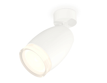 Комплект поворотного светильника с акрилом XM1122005 SWH/FR/CL белый песок/белый матовый/прозрачный MR16 GU5.3 (A2202, C1122, N7160)