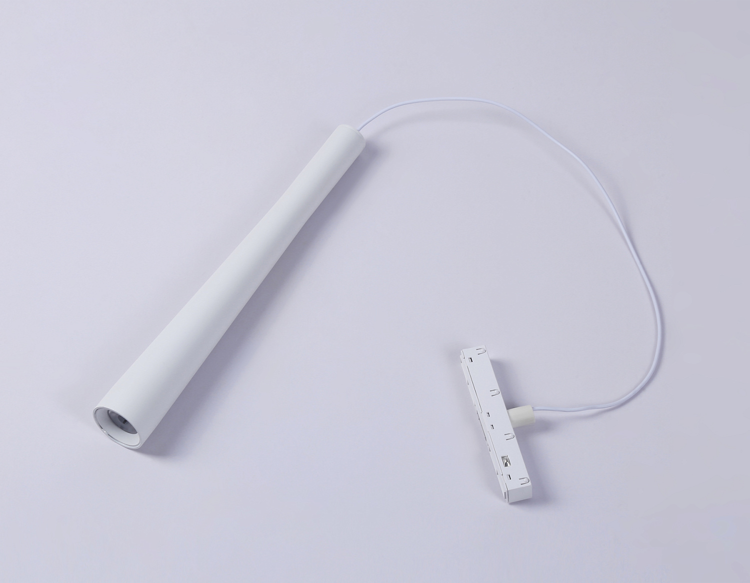 Светильник светодиодный подвесной для шинопровода Magnetic GL4350 WH белый IP20 6W 4200K 48V 24° D40*H300