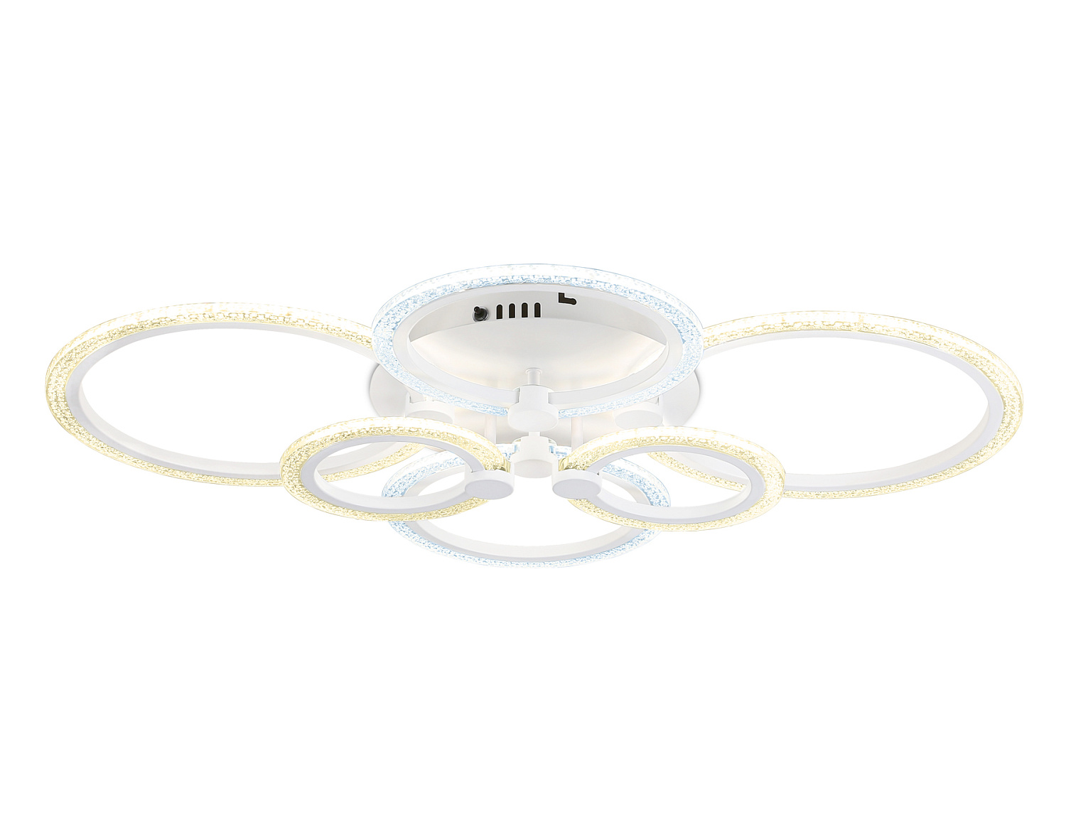 Потолочный светодиодный светильник с пультом FA4065/6 WH белый 4200K/3000+6400K/6400K+3000K 90W 645*450*120 (ПДУ ИК)