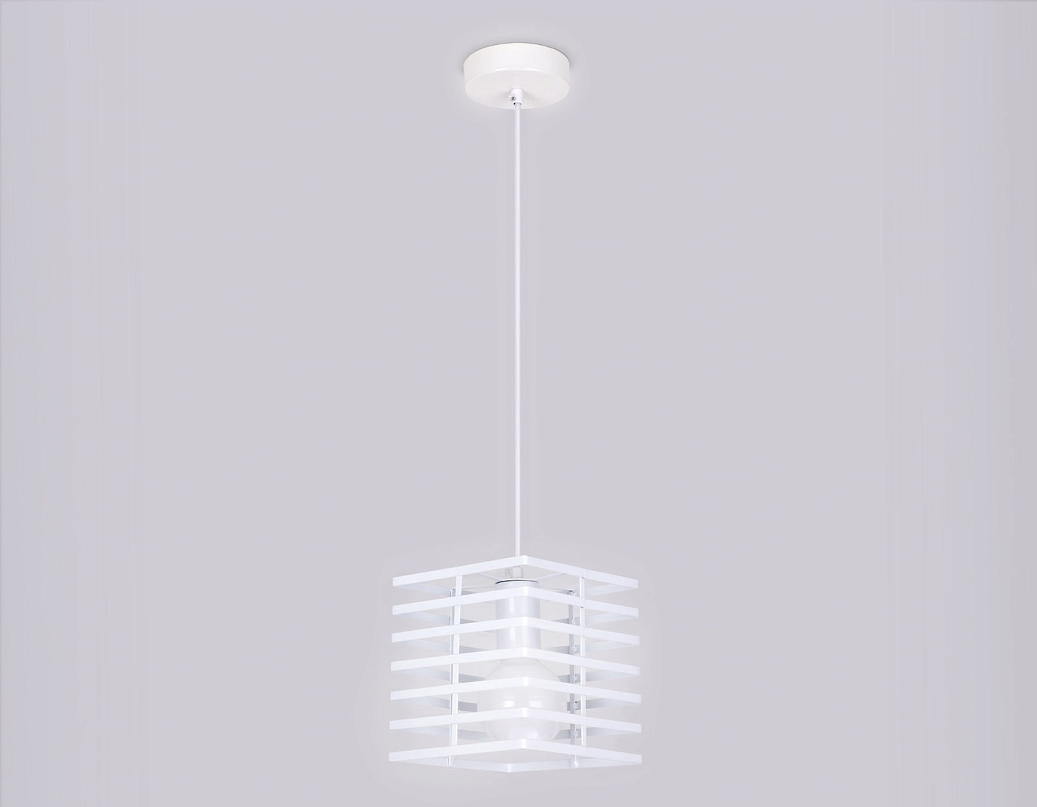 Подвесной светильник в стиле лофт TR8410 WH белый E27 max 60W 160*160*950