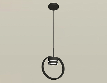 Комплект подвесного светильника с акрилом XB9102151 SBK/FR черный песок/белый матовый GX53 (C9102, N8434)