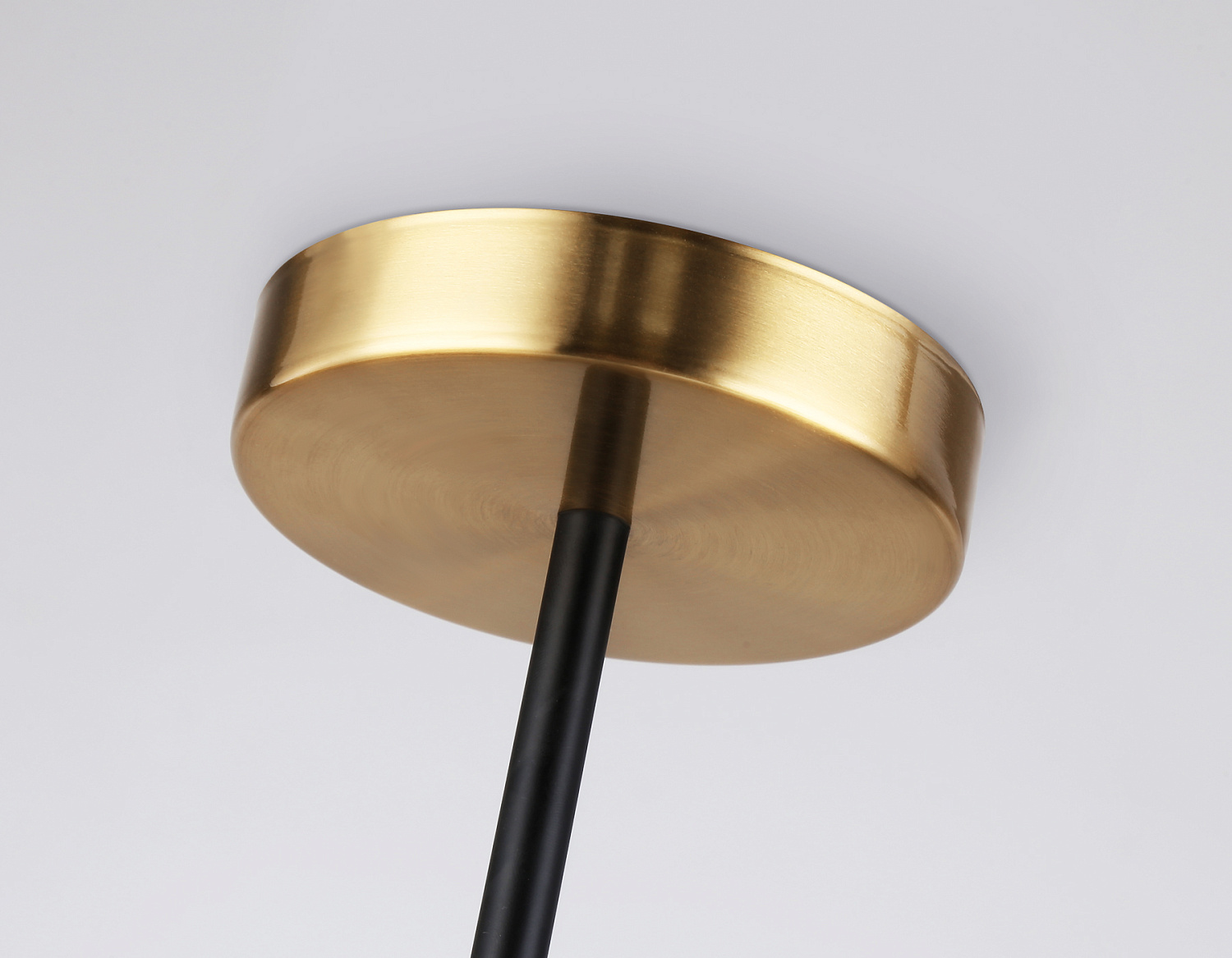 Подвесной светильник TR2507/4 BK/BS черный/латунь G9/4 max 10W D970*700