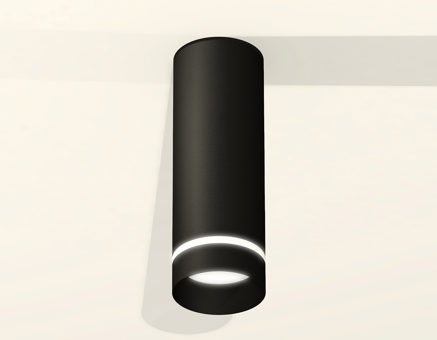 Комплект накладного светильника с акрилом XS6343041 SBK/FR черный песок/белый матовый MR16 GU5.3 (C6343, N6229)